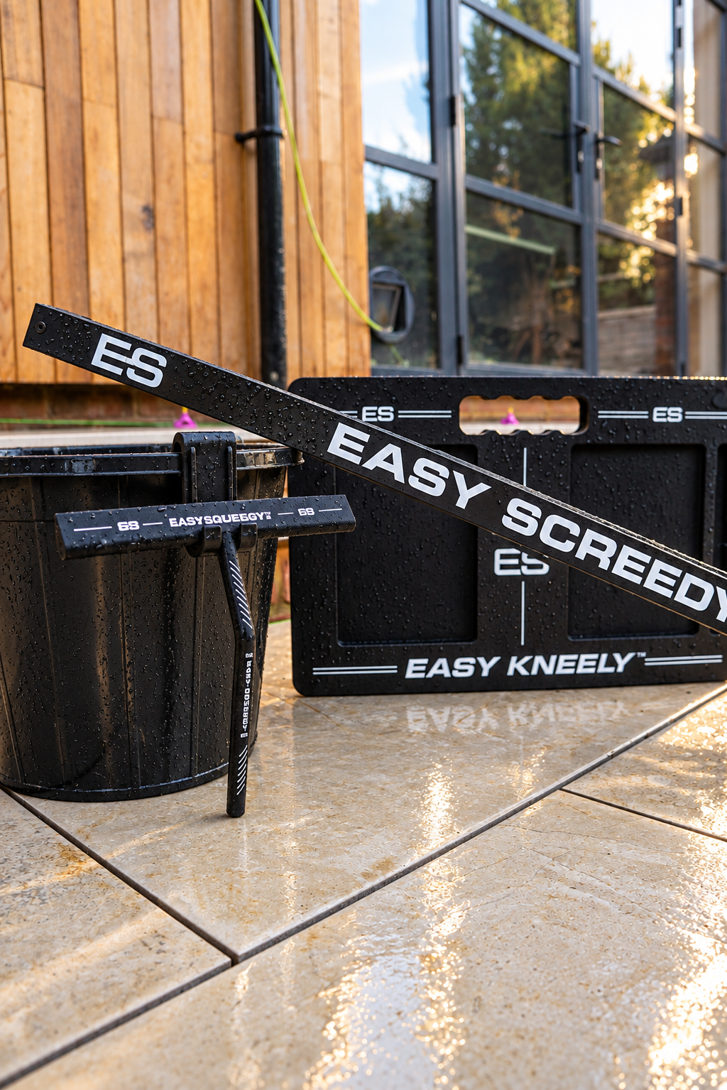 Complete Easy Setup — Screedy + Squeegy + Kneely